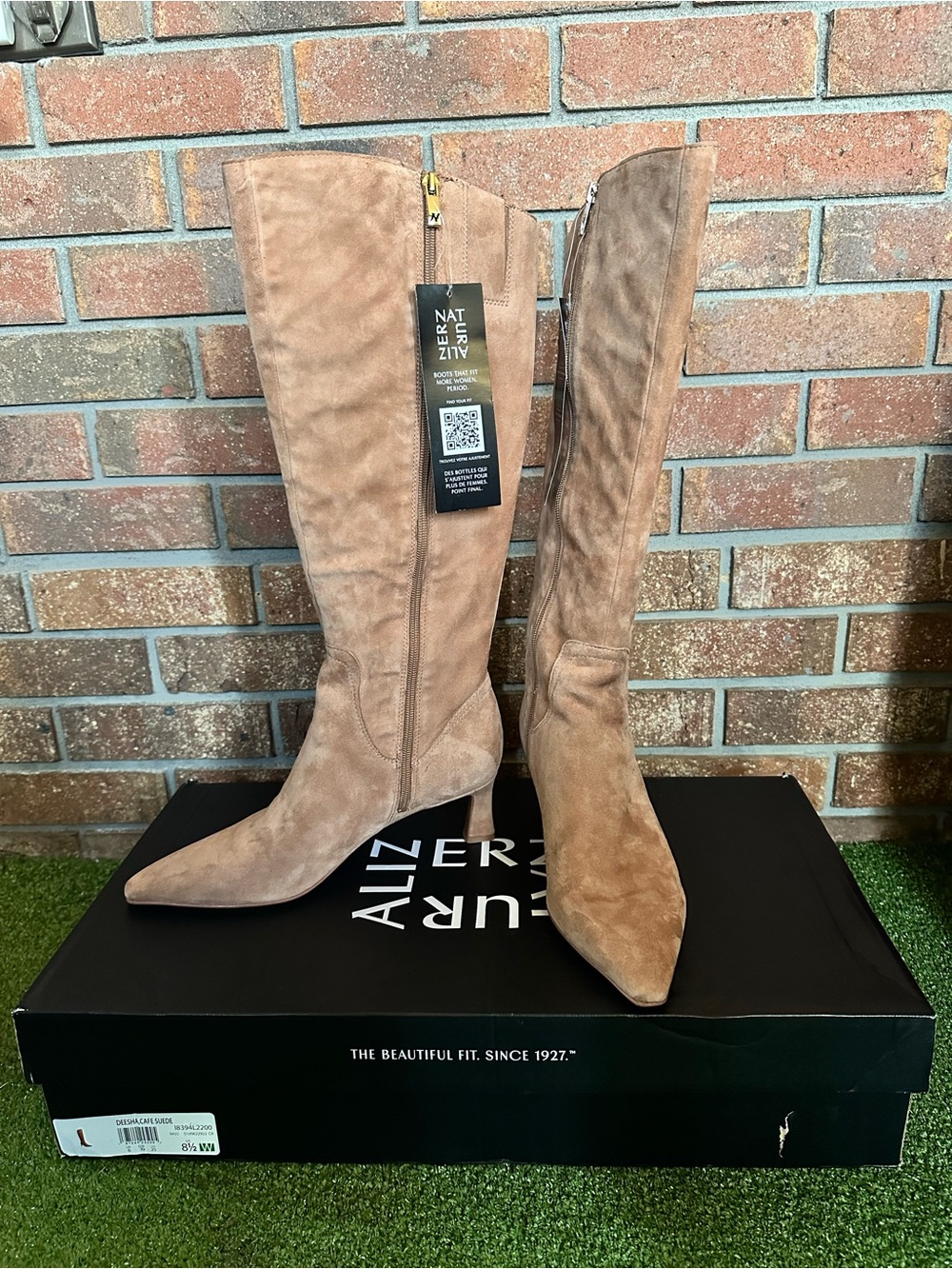 Naturalizer Cafe Suede Knee High Boot
